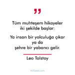 Tüm muhteşem hikayeler iki şekilde başlar...