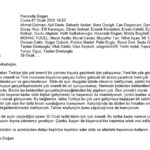 7 Ocak 2000 Cuma Günü Gelen Email